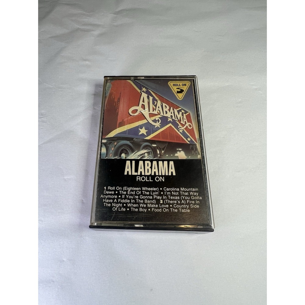 Alabama Roll On Cassette Tape 1984 RCA‎ AHK1-4939 Country Music Vintage